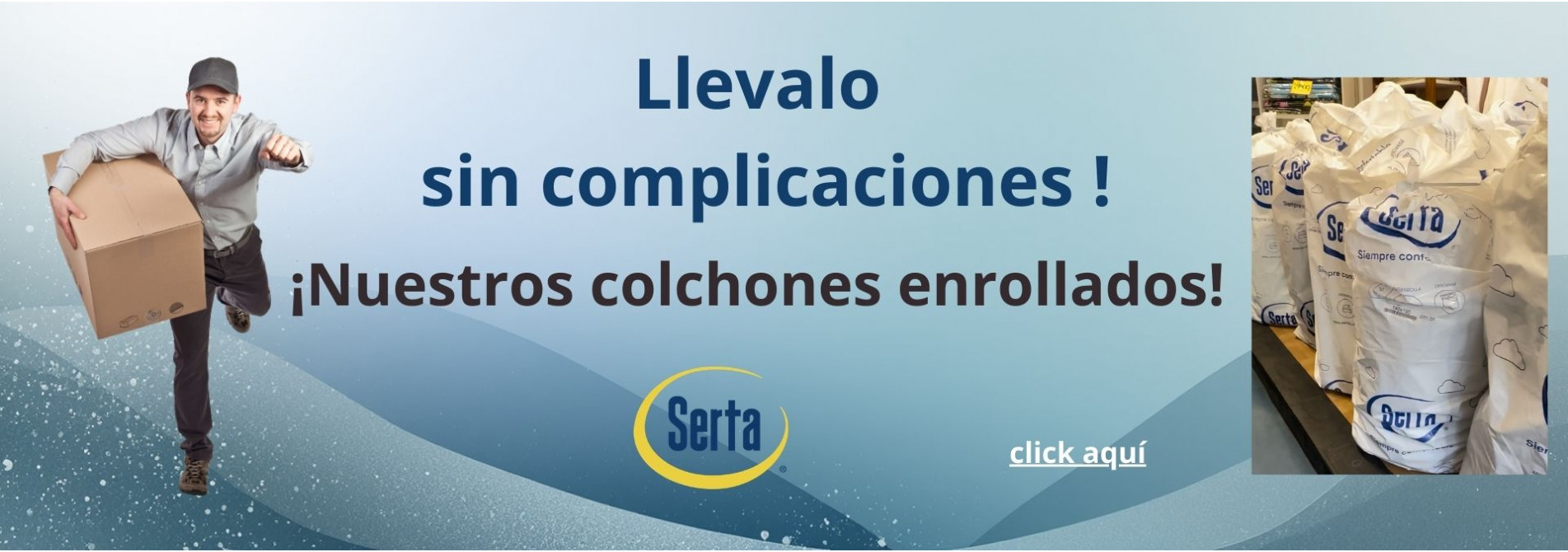 colchon serta en caja