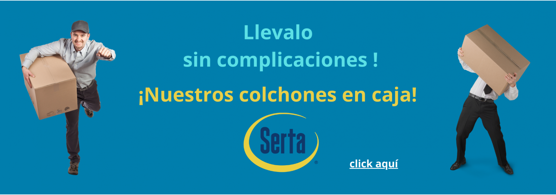 colchon serta en caja