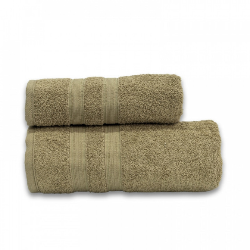 Set por 2 juego toalla y toallon  arciel lacar 420 gramos