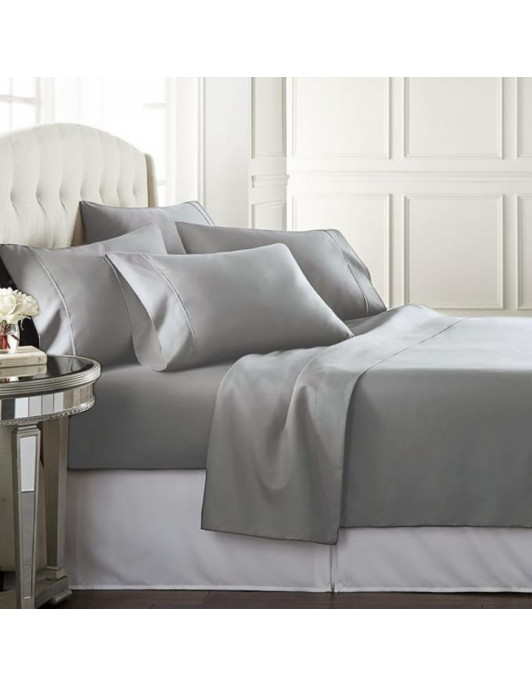 Juego sabanas full blanc provence eternity 300 hilos 100 % algodon king varios colores