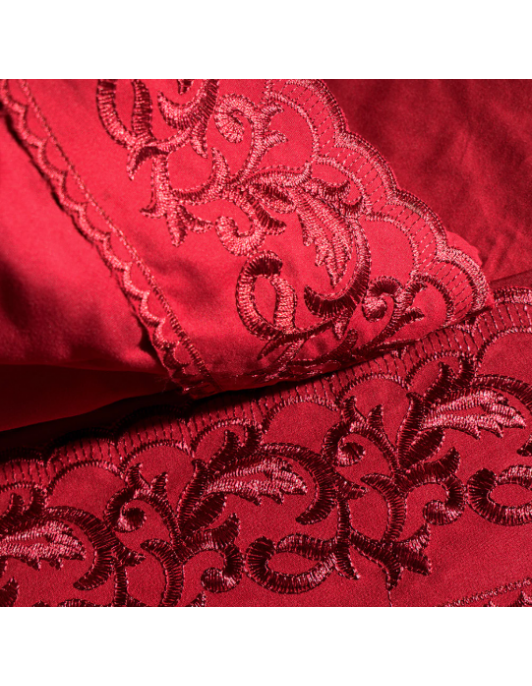 Juego sabanas con brodery 2,5 plazas