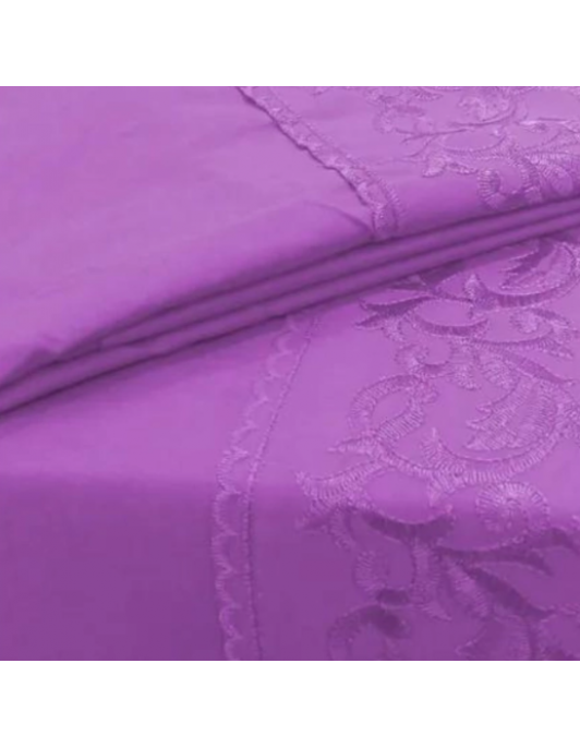 Juego sabanas con brodery 2,5 plazas