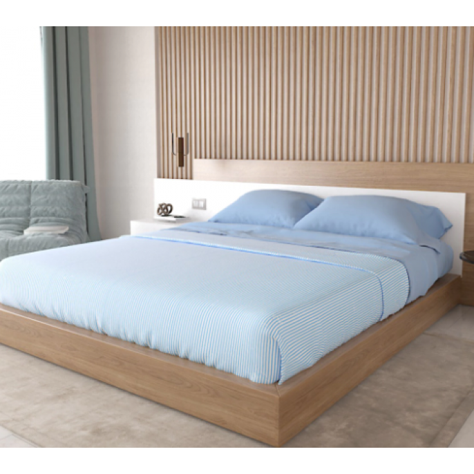 Juego sabanas cacharel 150 hilos shura 1,5 plazas varios colores