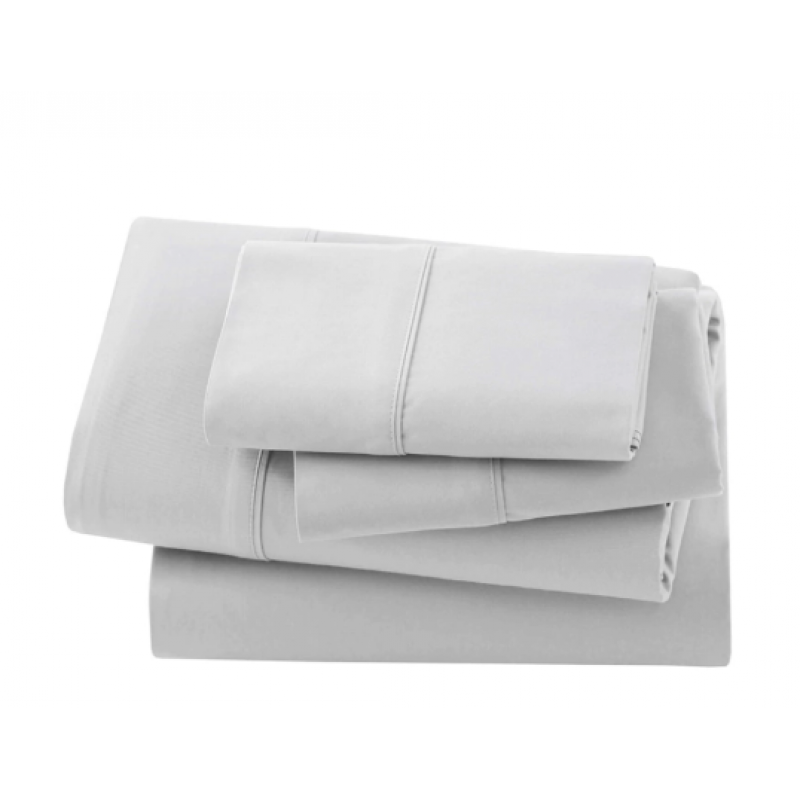 Juego sabanas espalma 200  hilos 100% algodon queen  blanca