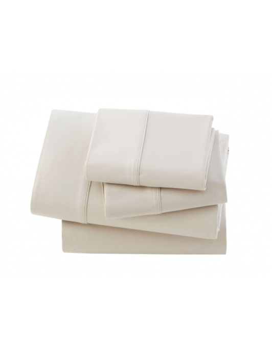 Juego sabanas espalma 200  hilos 100% algodon queen  blanca