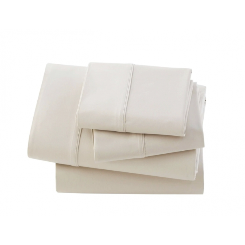 Juego sabanas espalma 200  hilos 100% algodon queen  blanca