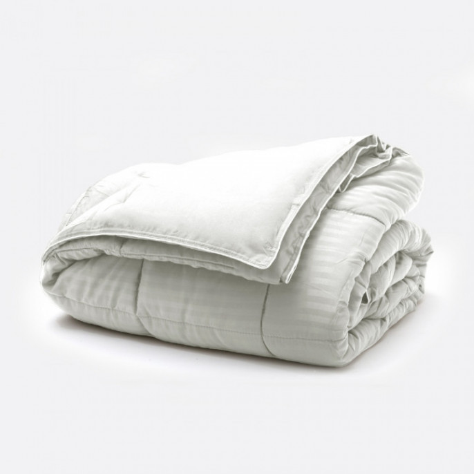 Simil plumon plumage  stripes twin varios colores